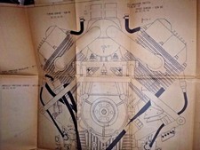 1995 GUZZI ENGINE V 75 IAI -RQ-5 Hunter (Israel Aerospace Industries )Blueprint