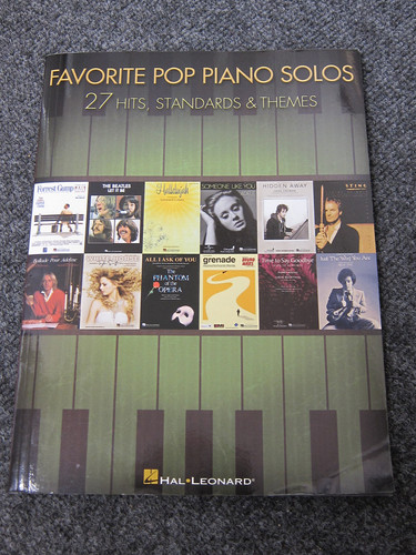 Favorite pop piano solos - favorite,
