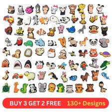 Animal Charm for Croc Shoe Charms Rubber - Sea Life - Farm - Zoo - Bird - Pets