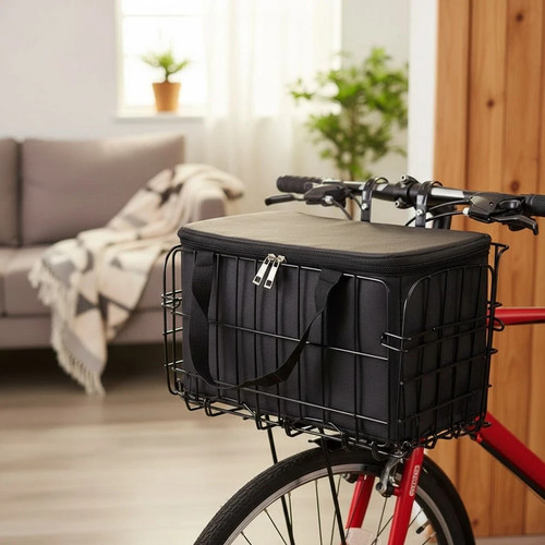 Bike basket front folding - bike,