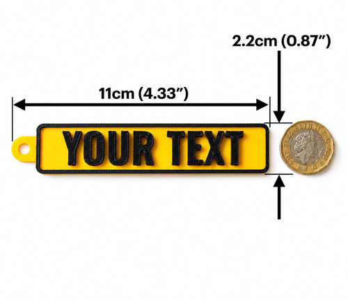Customisable car number - car,