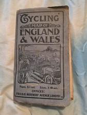Bartholomew's Cycling Map of England & Wales.