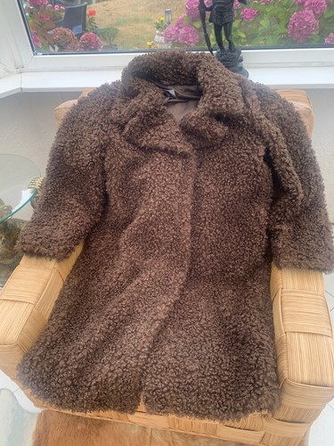 Brown teddy bear coat size - , m
