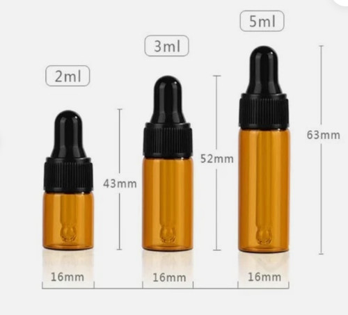 Seller mini amber glass - mini,