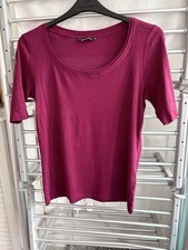 Ladies Red Wine Colour T Shirt