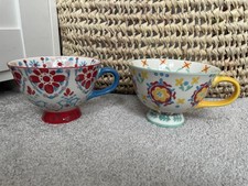 Tesco Hand Painted Mugs