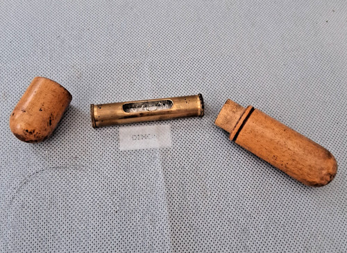 Vintage pocket brass spirit - vintage,