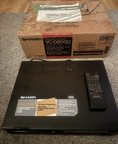 Rare sharp d800u video - sharp, vc-d800u
