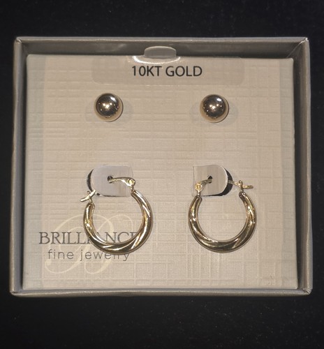 10k gold small round - 10k, hoop