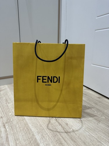 Genuine yellow fendi - yellow,, paper