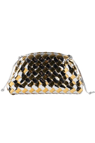 Bottega veneta gold pouch mini - veneta,