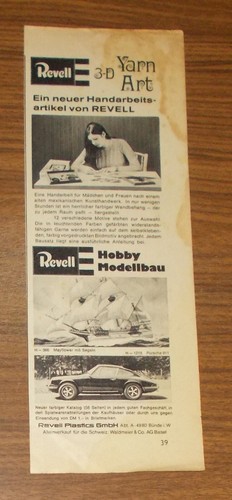 Rare advertising revell - revell, h-366