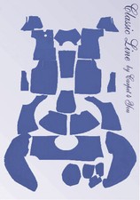 Carpet kit for Triumph 1800