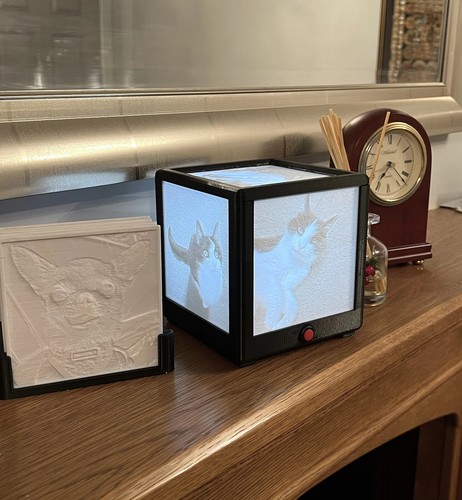 Personalised led lithophane - led,