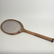 Vintage Wooden Tennis Racket -