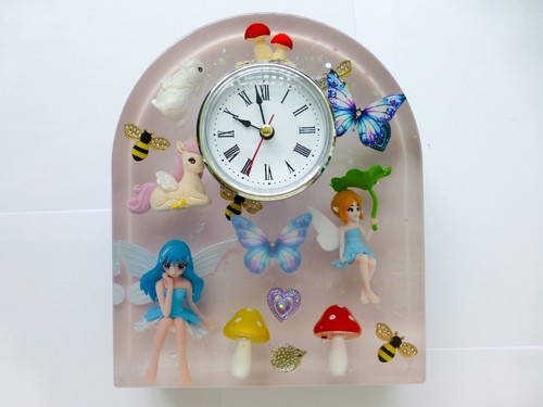 Resin fairy woodland desk - resin,