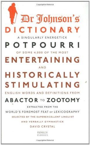 Johnson dictionary - dr, johnson's