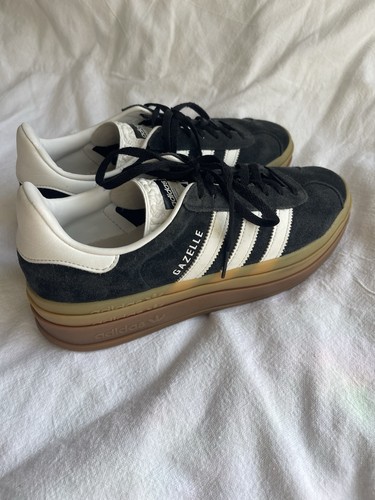 Adidas gazelle black - gazelle, black/white