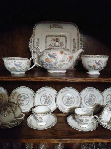 Wedgewood kutani crane fine - kutani,