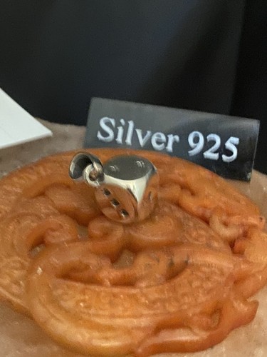Solid silver ace spades - silver,