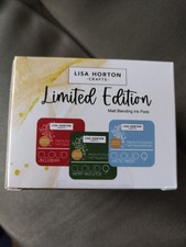 LISA HORTON  Limited Edition CLOUD 9 _ Chrismas BLENDING INKS SET OF 3