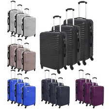 3 Pcs Suitcase Set ABS Hard