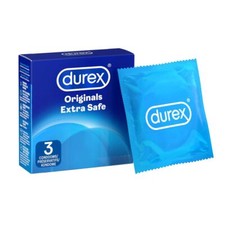 12 - 24 - 48 - Durex Originals Extra Safe Condoms - Thicker & Extra Lube