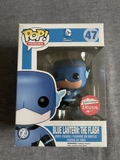 DC Comics Blue Lantern: The Flash Fugitive Toys Excl #47 Funko Pop. 389
