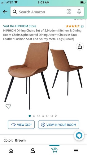 Faux leather dining room - faux,