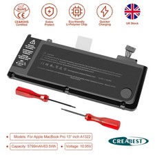 95v a1322 battery for - a1322, apple