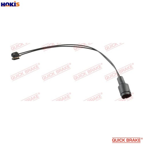 Warning contact brake pad wear - warning,