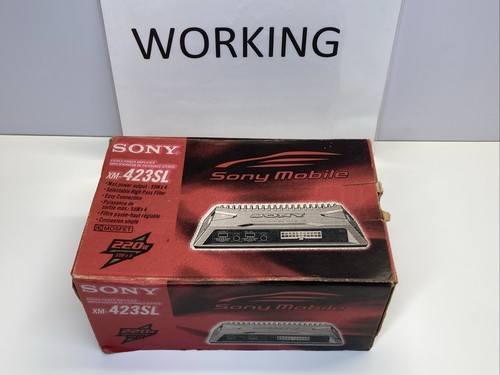 Retro vintage sony - sony, xm-423sl