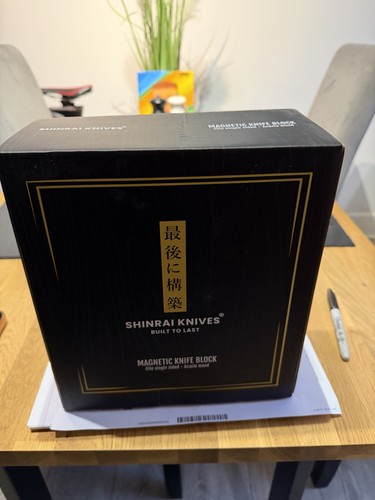 Shinrai knives block brand - block,