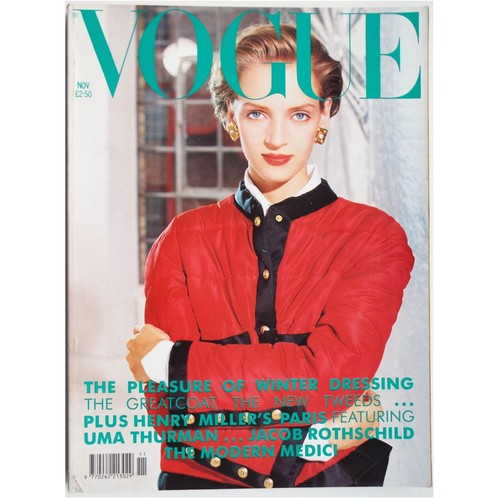 Vintage vogue magazine - vintage,