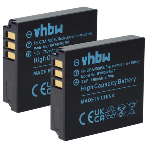 Battery for panasonic - 2x,