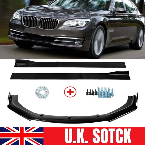 Gloss front bumper lip - bumper,