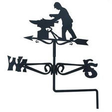 Black Smith Weather Vane Vain