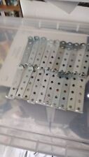 vintage meccano spare parts - 20 pieces part 48A double angle strip - as seen