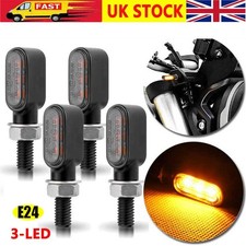 4x Motorcycle LED Mini Turn