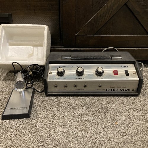 Vintage lafayette echo verb - echo-verb, ii