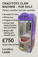 Arcade Grabber Machine (Toy