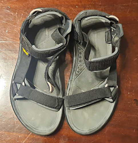 Teva unisex black grey - uk, 6