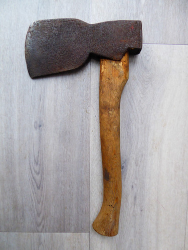 Vintage hand axe - hand, large