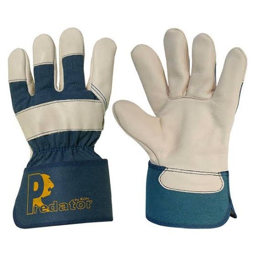 Cow hide rigger - hide, gloves