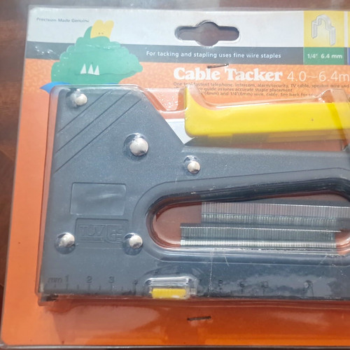 Cable tacker staple gun - tacker,