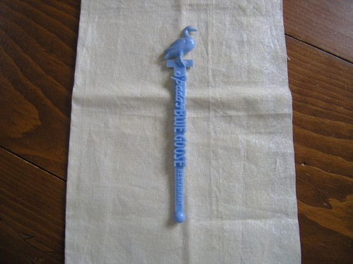 Swizzle stick spada - stick, blue