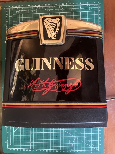 Vintage guinness illuminated - vintage,