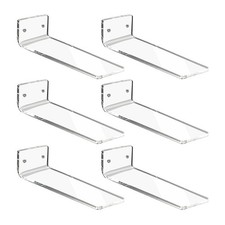 6pcs Floating Shoe Shelves