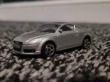 Audi TT Silver Diecast Toy 1:57 Scale Model Car Excellent Condition No Box