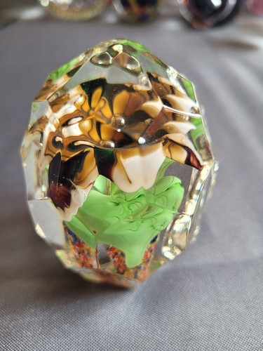 Amazing multifaceted glass